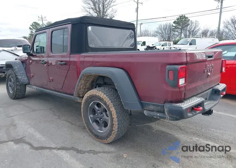 2022 Jeep Gladiator Rubicon 4X4 z USA, uszkodzony, nr VIN 1C6JJTBG0NL121931